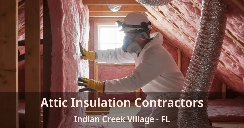 Attic Insulation Contractors Indian Creek Village - FL