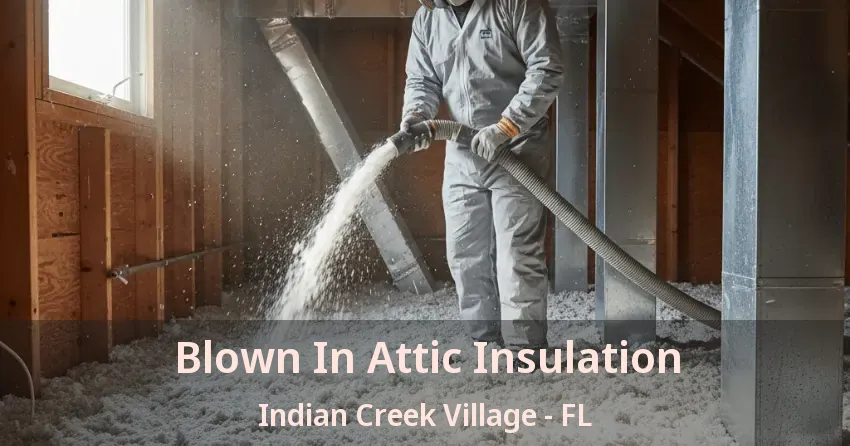 Blown In Attic Insulation Indian Creek Village - FL