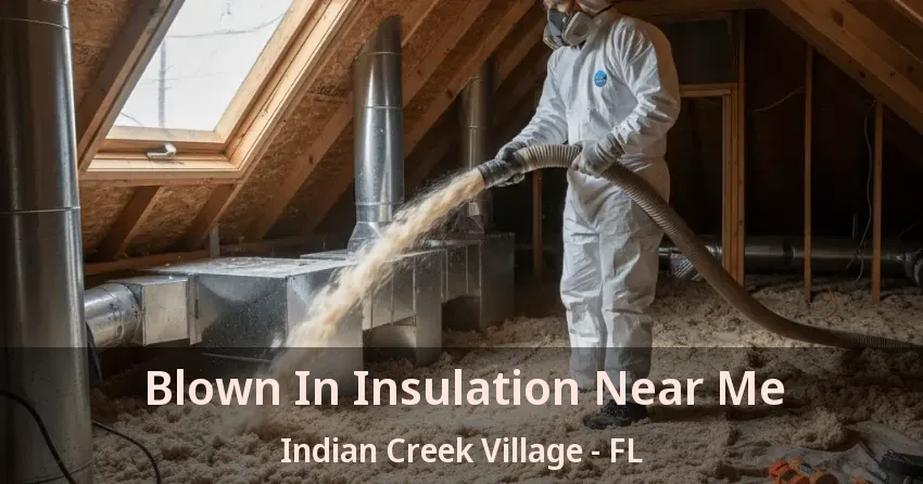 Blown In Insulation Near Me Indian Creek Village - FL