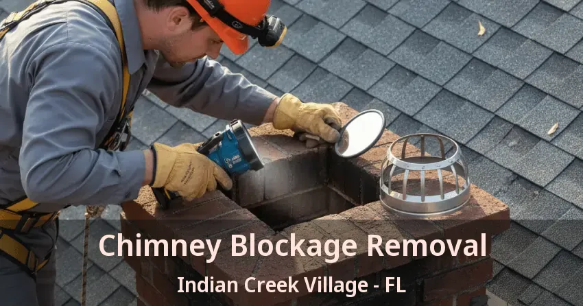 Chimney Blockage Removal Indian Creek Village - FL