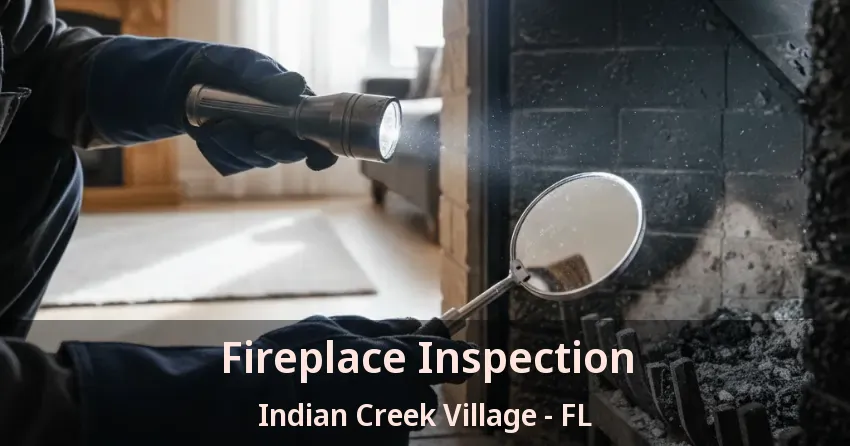 Fireplace Inspection Indian Creek Village - FL