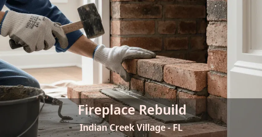 Fireplace Rebuild Indian Creek Village - FL Fireplace Rebuild Indian Creek Village - FL