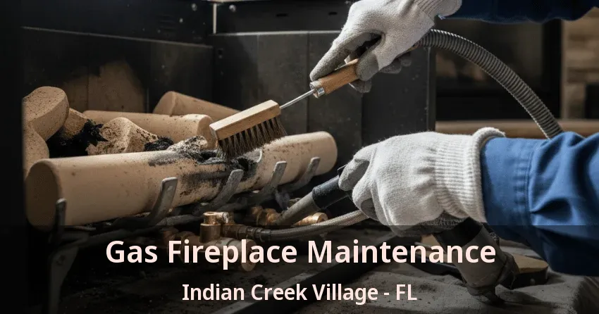 Gas Fireplace Maintenance Indian Creek Village - FL