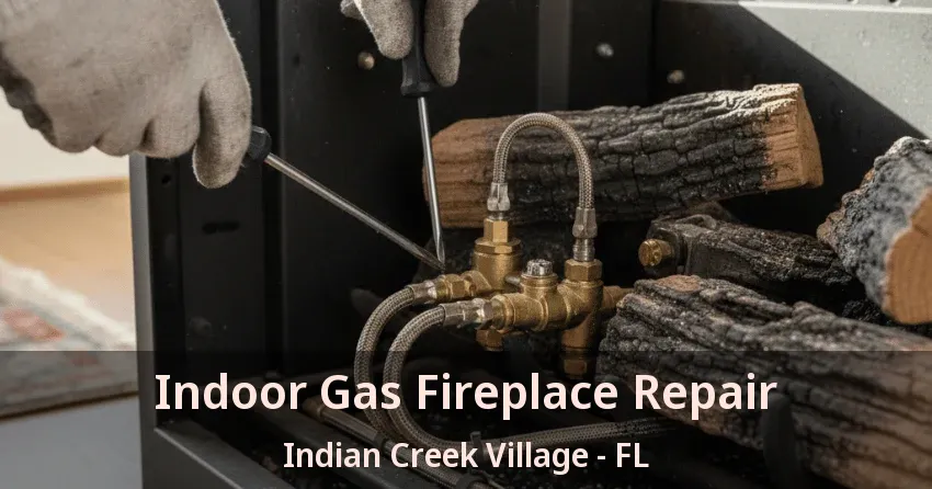 Indoor Gas Fireplace Repair Indian Creek Village - FL