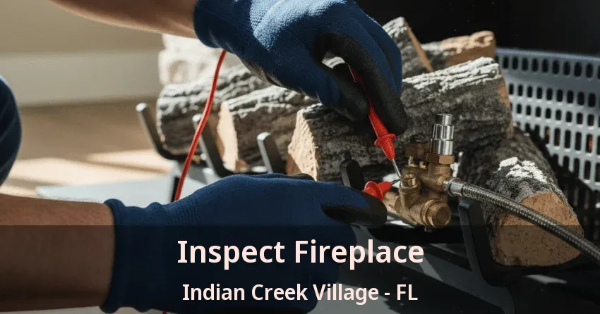 Inspect Fireplace Indian Creek Village - FL