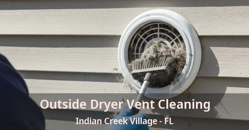Outside Dryer Vent Cleaning Indian Creek Village - FL
