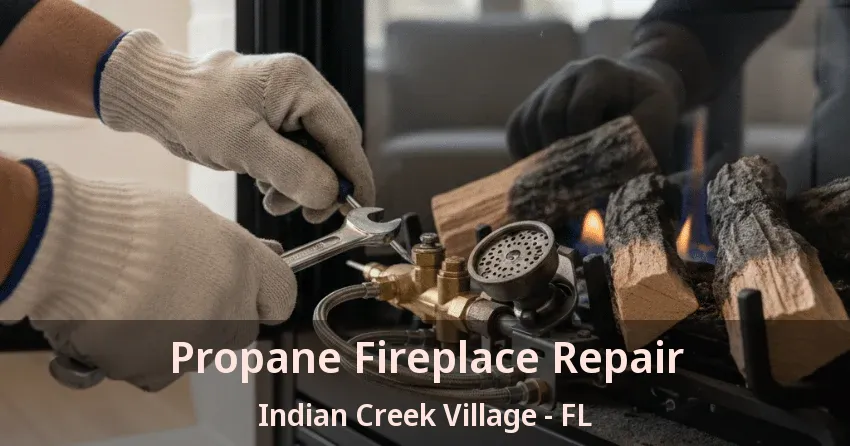 Propane Fireplace Repair Indian Creek Village - FL